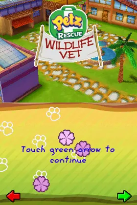 Planet Rescue - Animal Emergency (Europe) (En,Fr,De,Es,It,Nl,Pt,Sv,No,Da) screen shot title